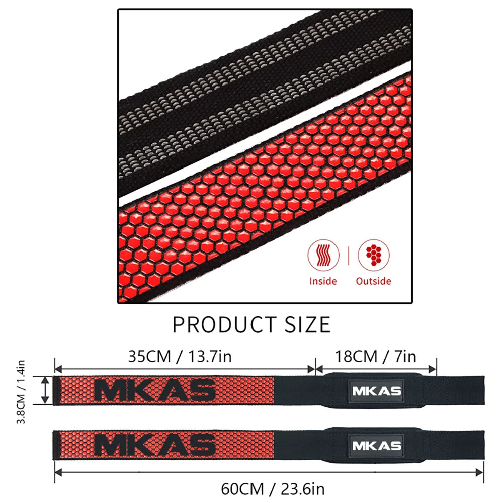 Weight Lifting Straps With Neoprene Padding