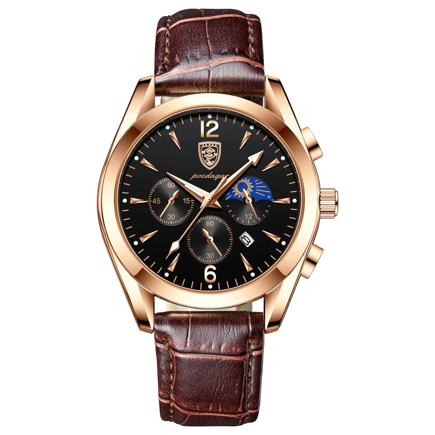 42mm - Luxury Style With Leather Strap