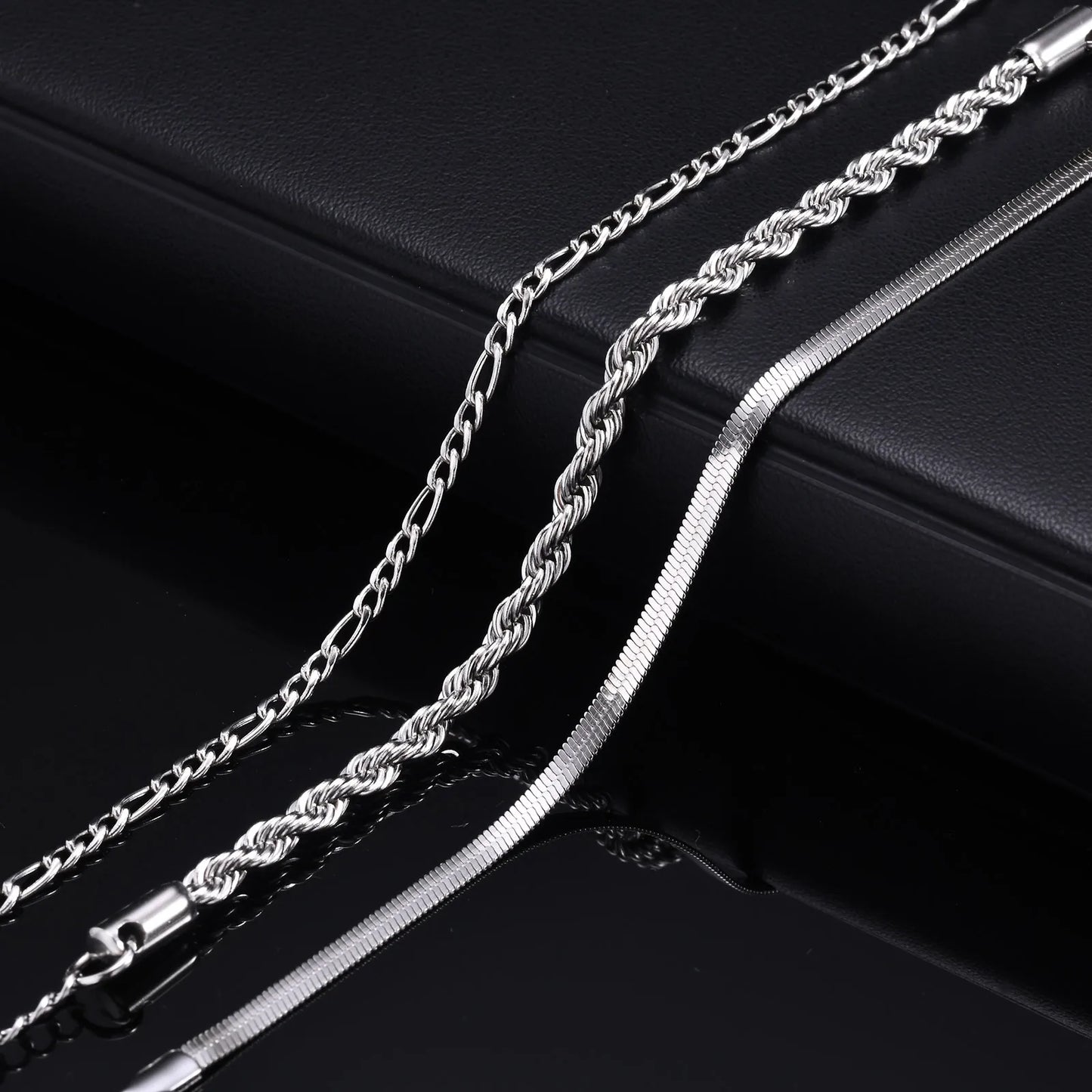Multiple Stainless Steel Bracelet Sets