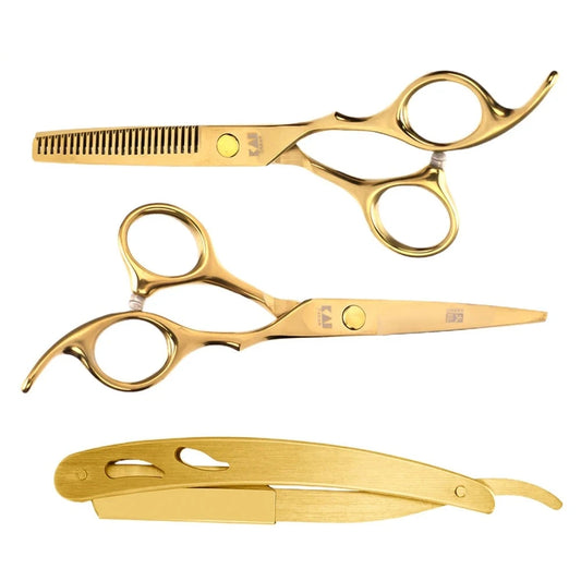 6" Golden Barber Style