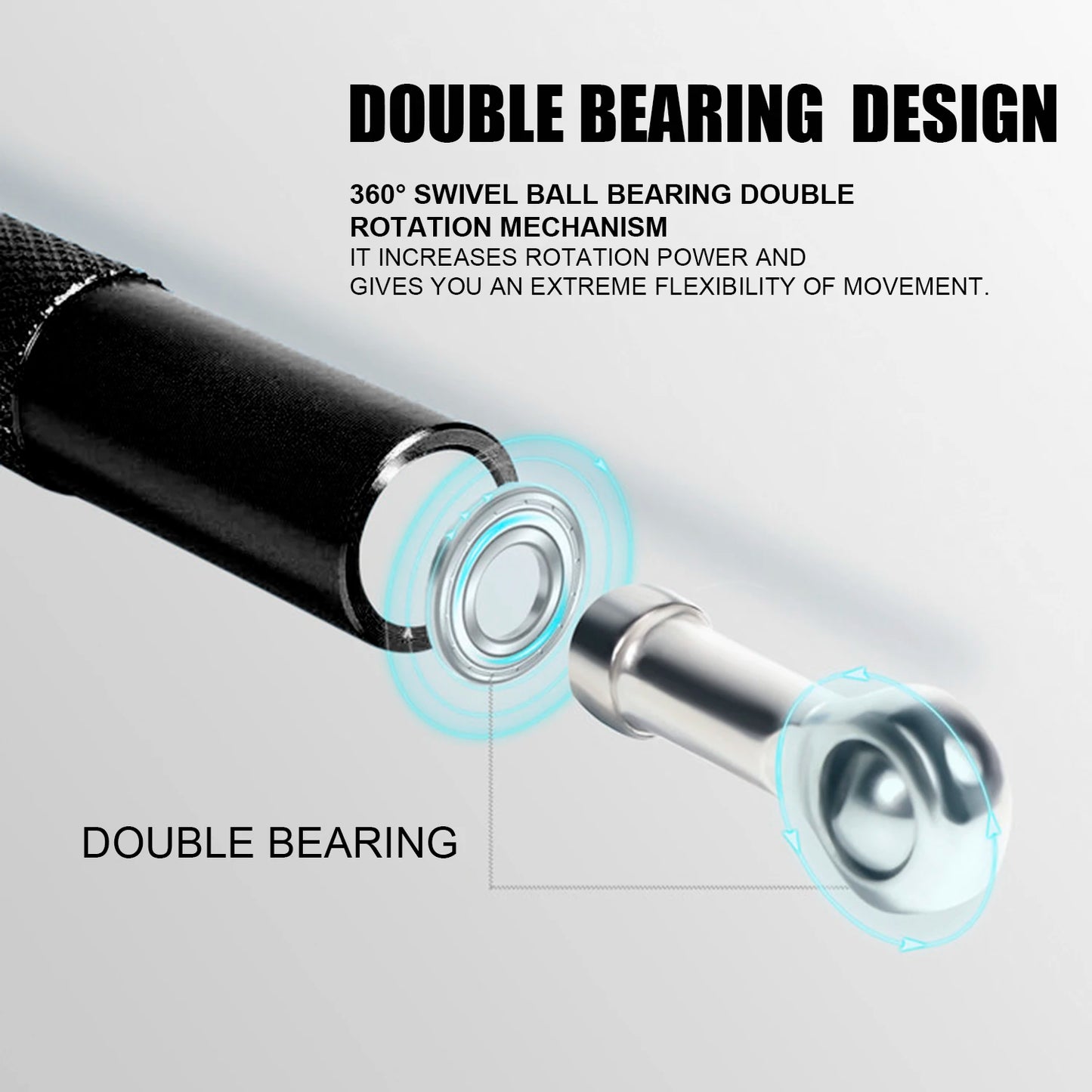 Speed Jump Rope 360° Swivel Ball Bearing