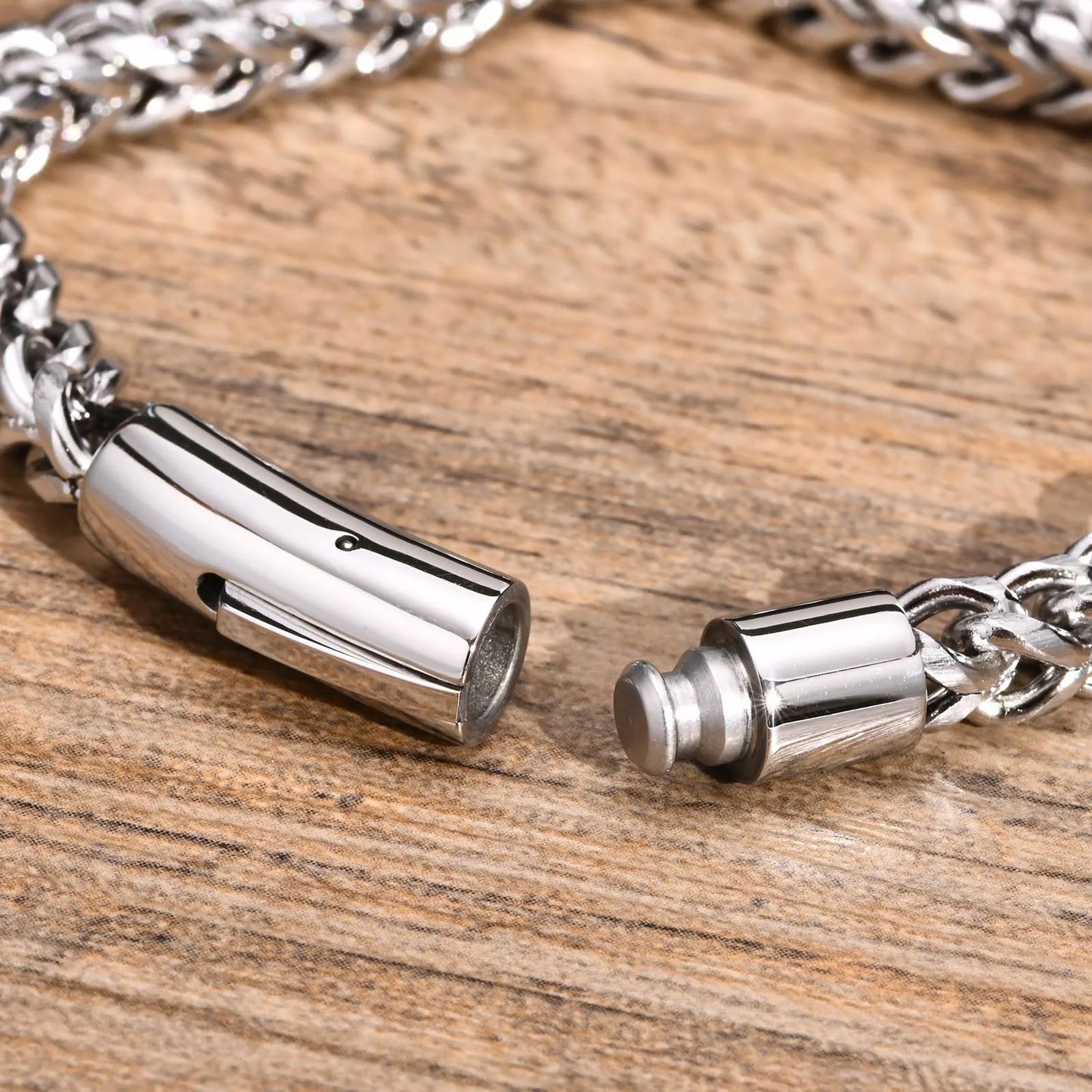 6mm Stainless Steel Bracelet 4 Colors
