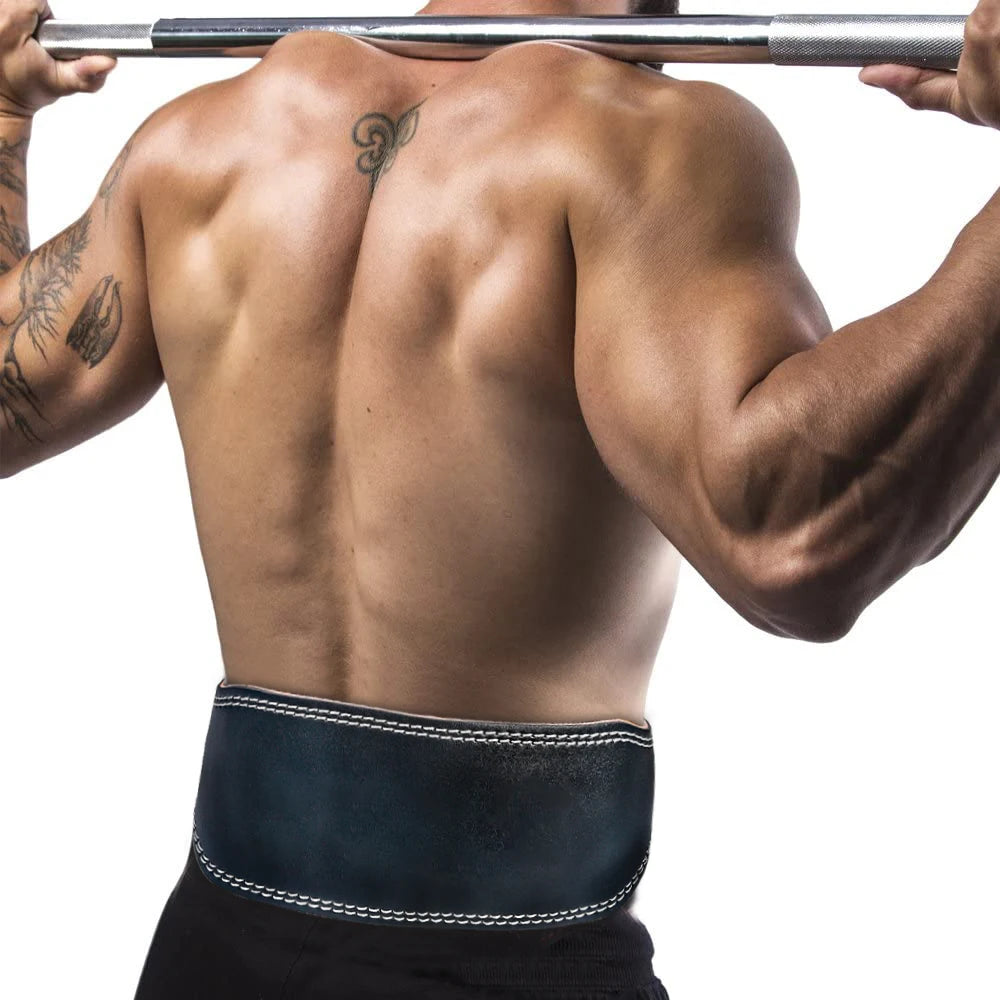 Genuine Leather Weightlifting Belt